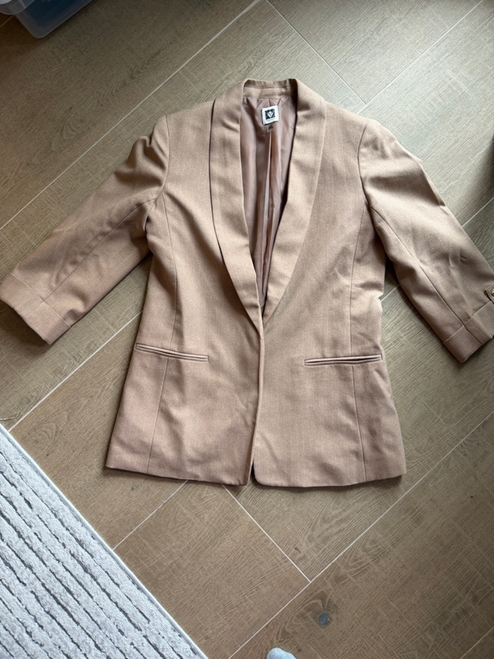 Anne Klein Blazer Jacket in Taupe